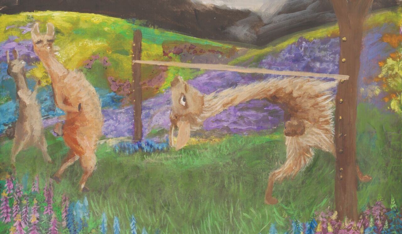 Llama Limbo-Stretch Dance Concept For Kids