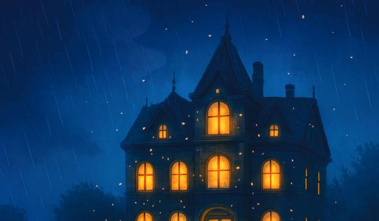 Méditation Pour S’Endormir | Nuit Pluvieuse Au Manoir