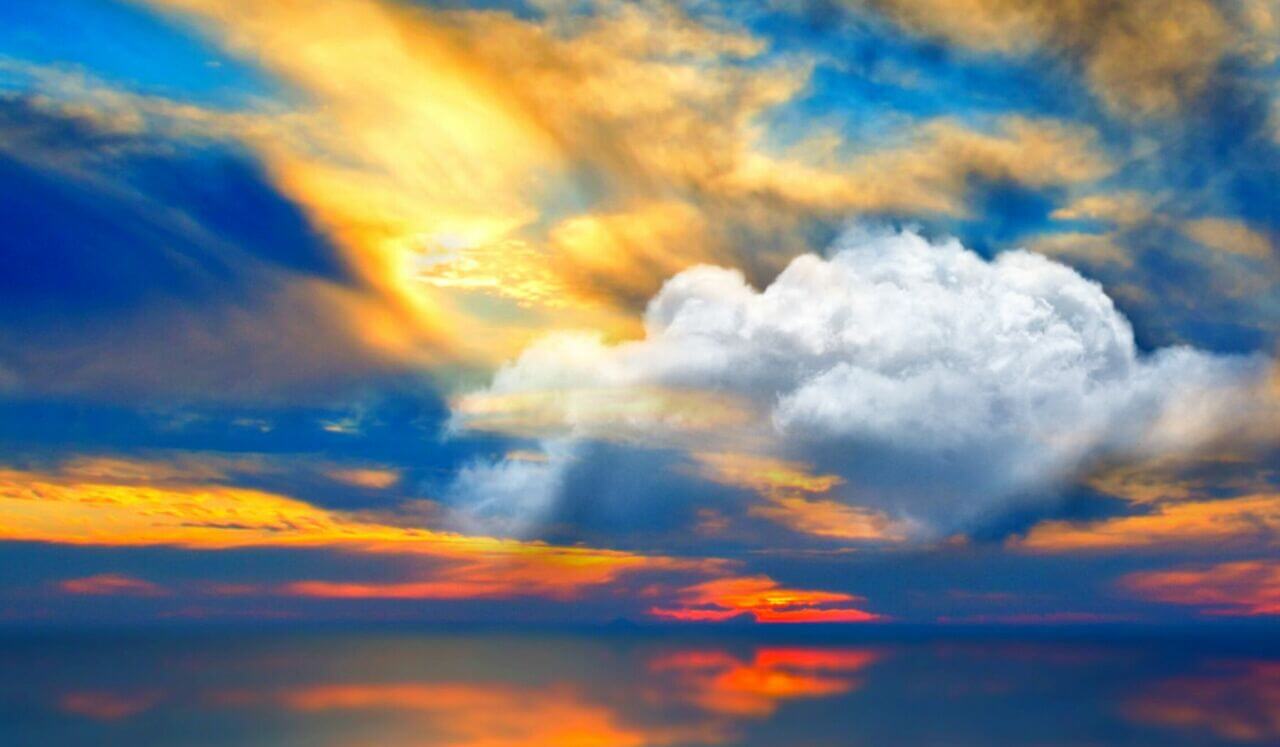 Dreaming With The Rain; Floating On A Cloud