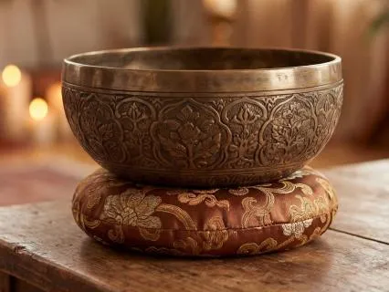 10 Hours Tibetan Singing Bowl & Brown Noise: All Night Sleep