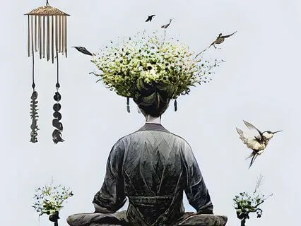 10 Minute Instrumental Wind Chimes And Harmonium Drone