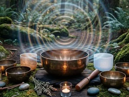 10-Sec Interval Sound Bath (128Hz Drone)