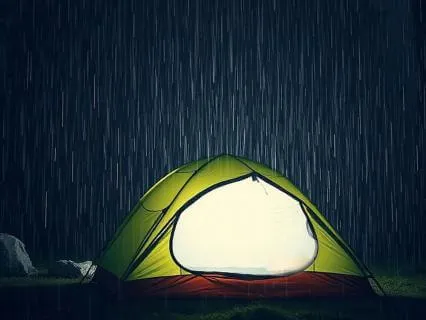 12 Hours Of Rain Falling On A Tent - Deep Sleep