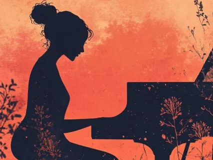 12 Hours Pink Noise For Sleep, Starting With Grand Piano