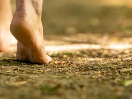 15-Min Somatic Walking Meditation For Anxiety Relief