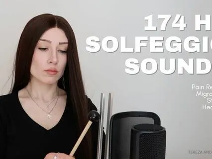 174 Hz Solfeggio Tuning Forks Sounds | Pain Relief