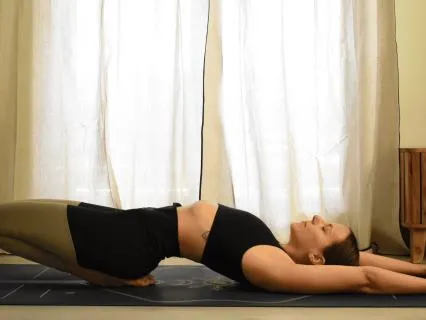 25 Min Calming Yoga Flow For Stress Relief