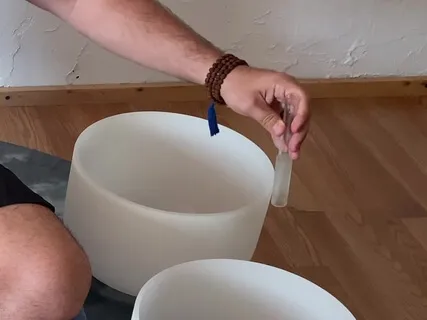 30-Minute Crystal Bowl Sound Bath