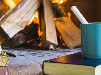 35-Minute Focus Sprint By The Fireplace With ASMR