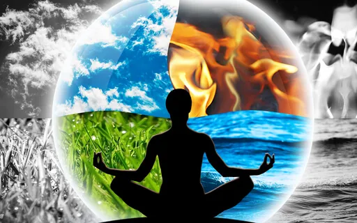 4 Elements Within You - Air Water Fire Earth