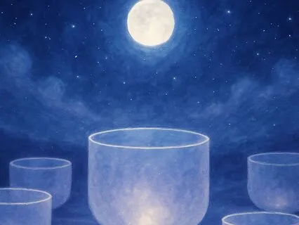 432 HZ Crystal Bowls For Deep Sleep And Rest
