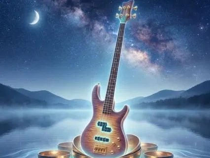 432Hz Deep Sleep: 5Min Bass Solo Into Singing Bowls