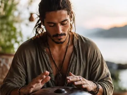432hz Handpan Instrumental for Nervous System Reset