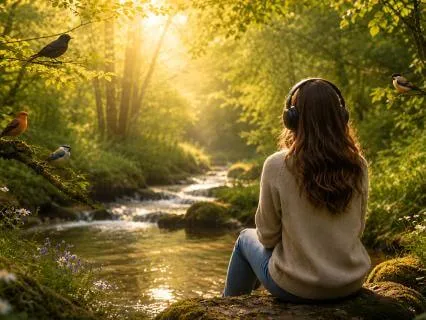 432Hz River & Birdsong • Calm Your Nervous System