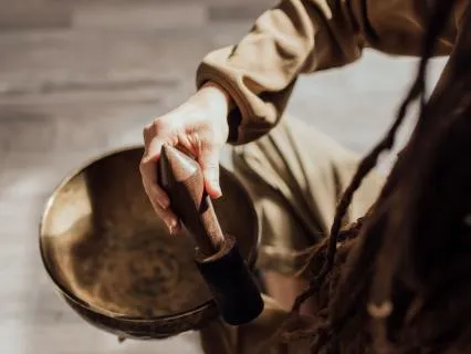 45-Min Tibetan Singing Bowls For Mindful Stress Relief