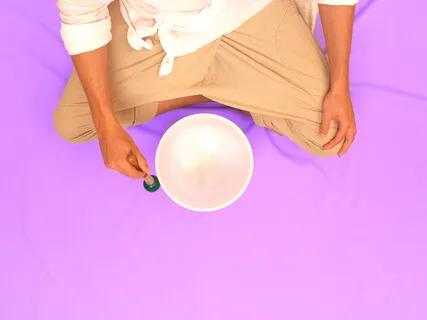 486Hz Singing Bowl Crown Chakra Activation Sound Bath