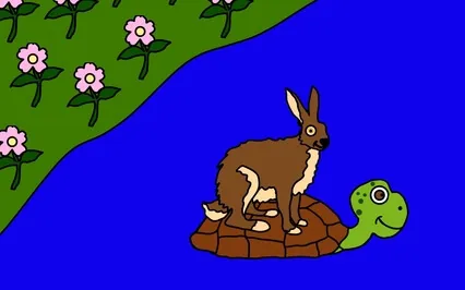 5 Acred  Wood Fables: The Hare & Tortoise Join Forces