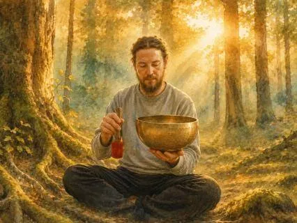 5-Minute Nervous System Reset: Deep Tibetan Bowls