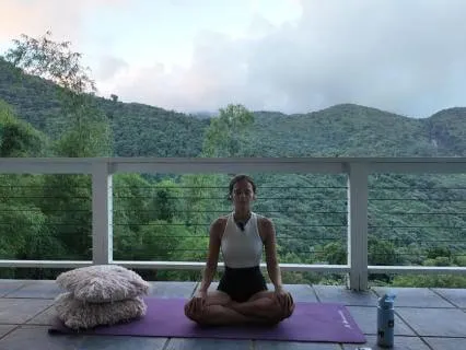 50 Min Grounded Restorative Yoga in the Mountains