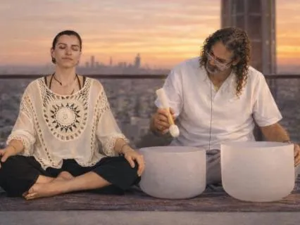 Morning Meditation With Crystal Singing Bowls