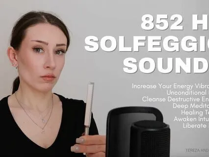 852 Hz Solfeggio Tuning Forks Sounds | Increase Energy