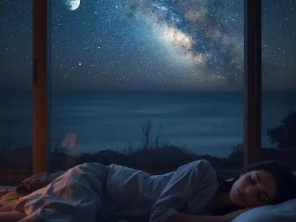 8Hr Healing Yoga Nidra: Insomnia Relief |Music + Ocean Sound