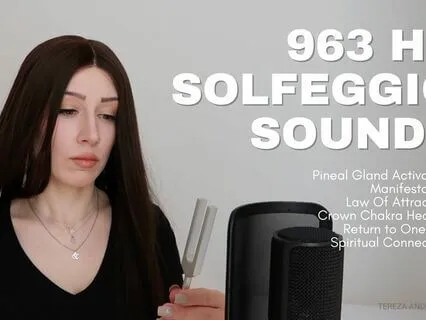 963 Hz Solfeggio Tuning Forks | Manifestation | Connection
