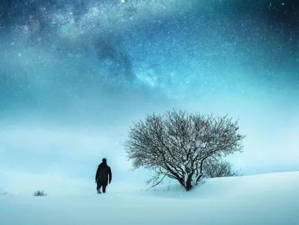 A Brisk Walk Under The Winter Stars