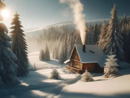 A Cabin In The Snow, A Winter Journey - Micro Sleep Story