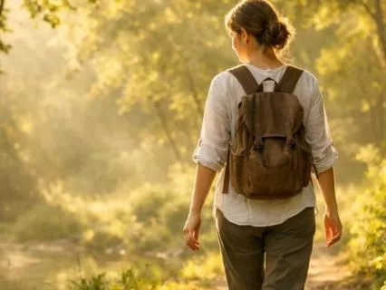 A Calming Walking Meditation For Anxiety Relief
