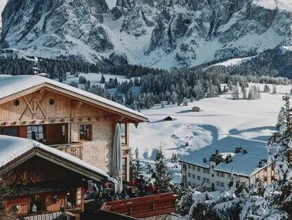 A Day In The Snowy Alps