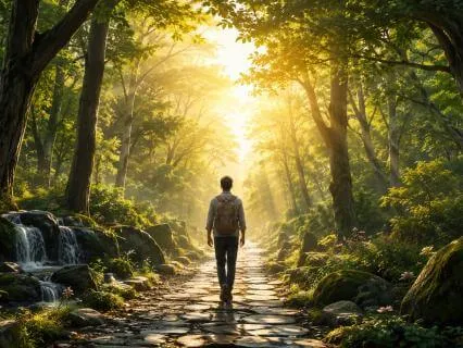 A Decisive Peaceful Walk Into Success