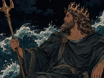 A Dreamy Myth Of Poseidon