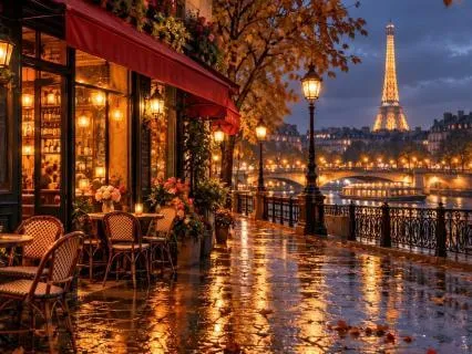 A Rainy Evening In Paris Sleep Story