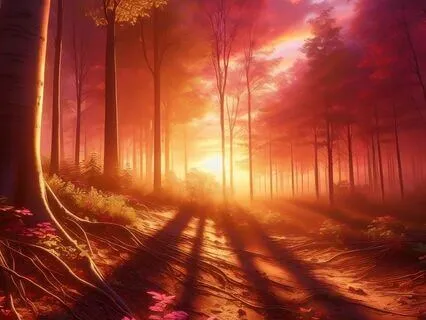 A Sleepy Walk In The Forest Together