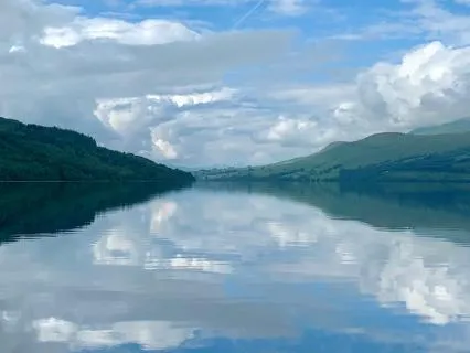 A Still Loch - A Midday Meditation