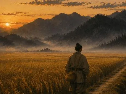 A Walk Through The Paddy Fields At First Light | Sleep Story
