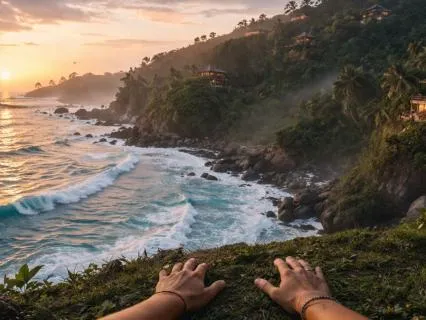 ADHD Deep Focus Soundscape Waves Wind Chimes & Birdsong