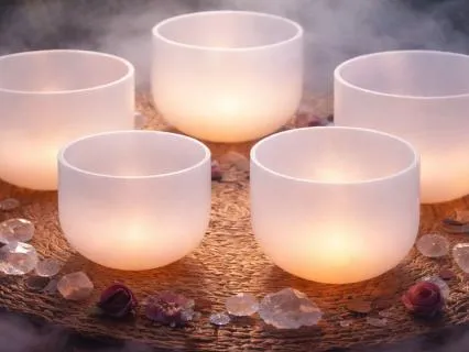Align With The Divine!  Calming Crystal Bowls