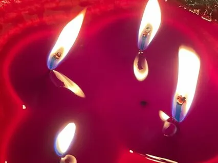 All Across Ireland The Candles Glow