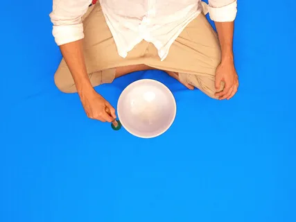 Alpha Waves Music - Binaural Beats Throat Chakra Frequency