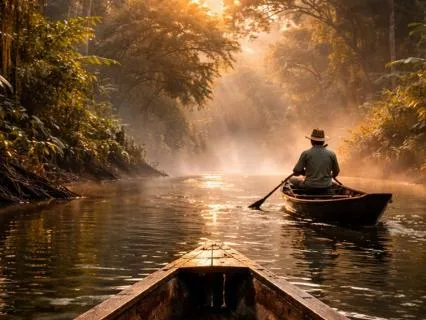 Amazon River Journey: 12 Hour Deep Sleep Rainforest Ambience