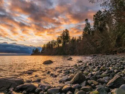 Amber Hues Of Twilight