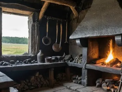 Ambience ASMR Viking Era Blacksmith Workshop 2 Hours