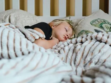 Andningslek för barn inför sömn (5min)