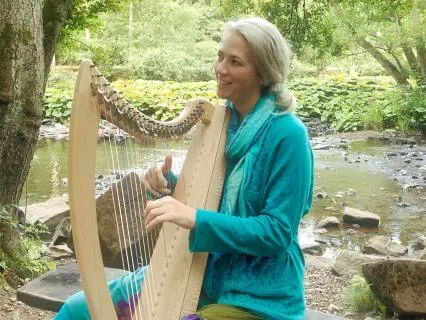 Angelic Harp for Calming Relaxation