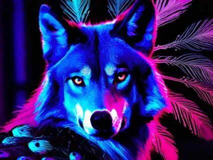 Animal Energy: Owl-Wolf-Bison-Turtle-Peacock