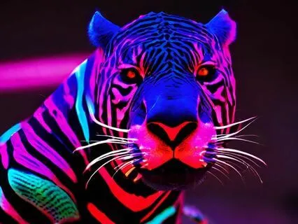 Animal Energy: Panther-Zebra-Fish-Snake-Rhino