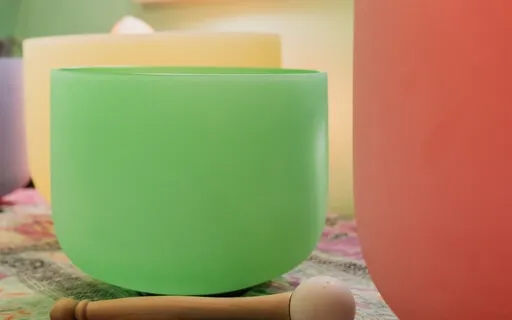 ASMR Light Language Heart Chakra F Note Chime & Singing Bowl