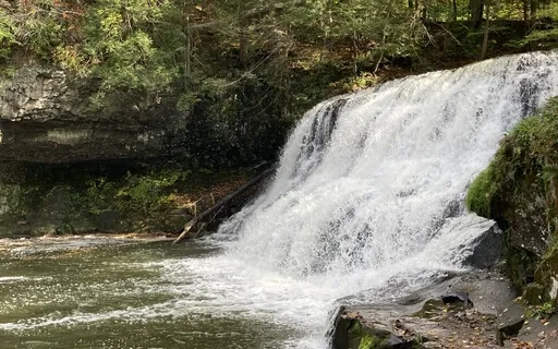 At The Bottom Of A Waterfall